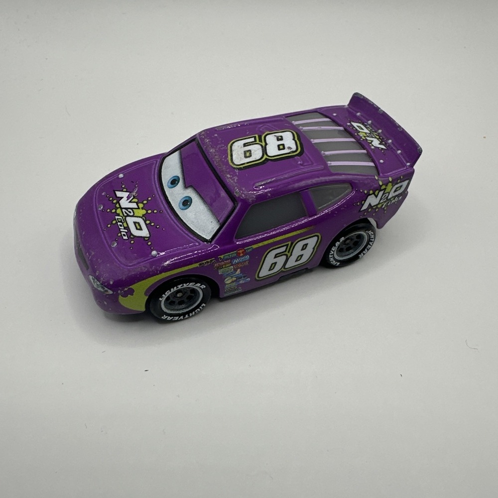 Disney Pixar Cars Manny Flywheel N2O Cola #68 Diecast 1:55 Piston Cup
